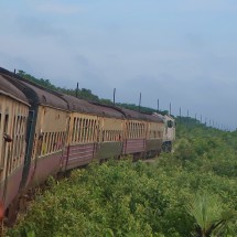 Our bumping train from Dar es Salaam to Kigoma
